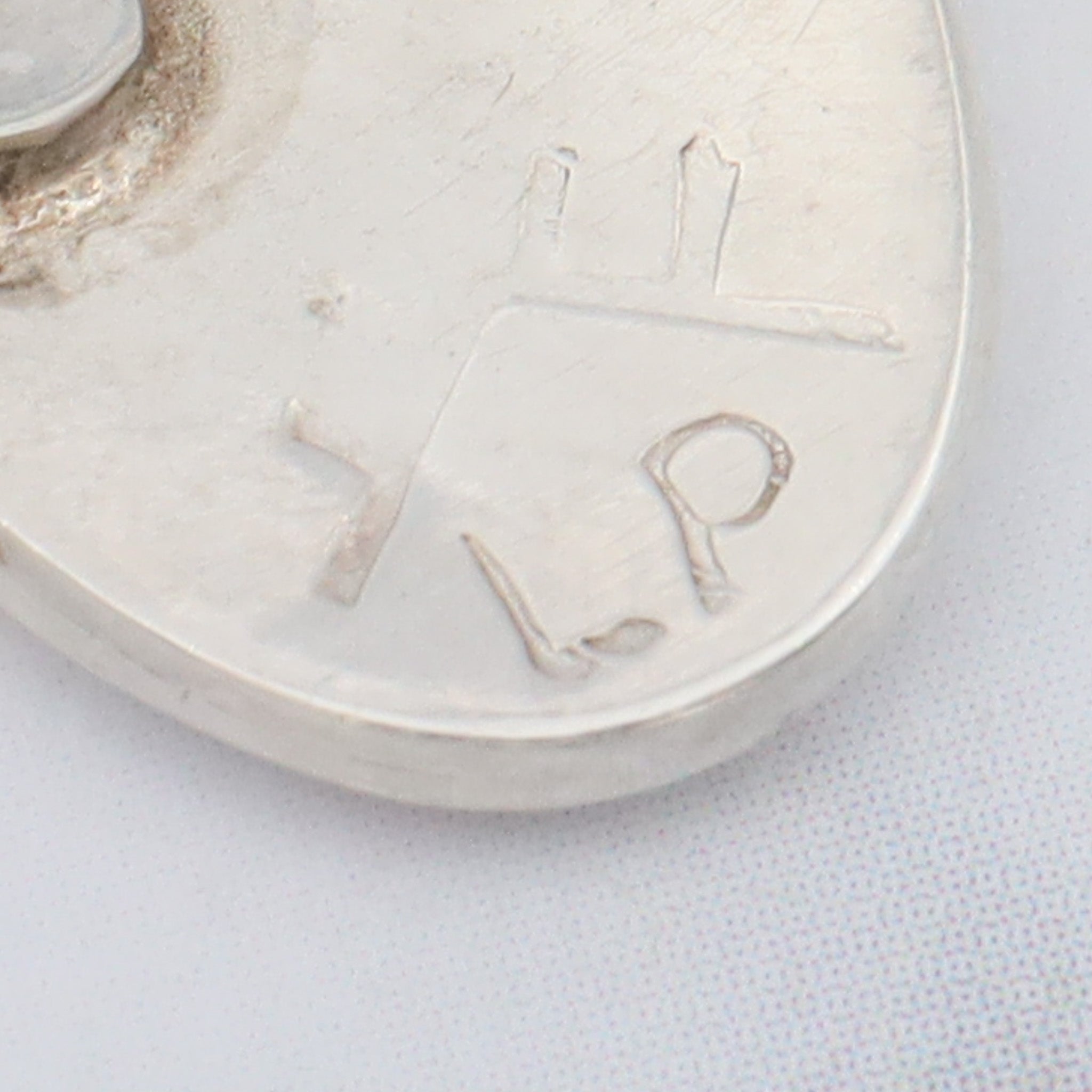 Vintage Native American sterling lizard cut out ring by Hopi artist Loren Phillips, sz 5.5